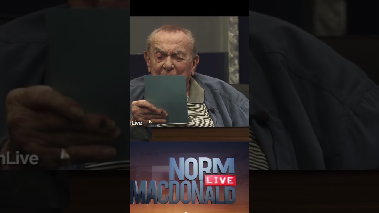 Norm MacDonald blue card jokes with Jack Carter 