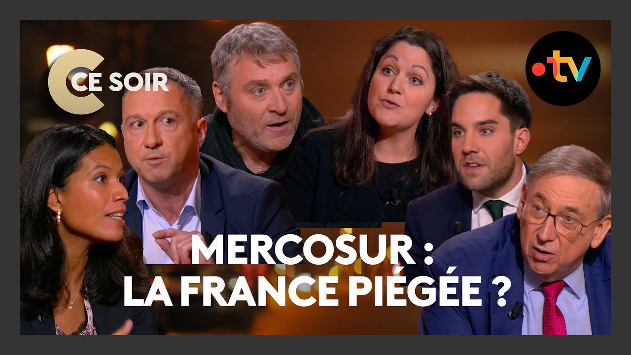 ⚠️ Colère agricole : La France peut-elle empêcher l'accord Mercosur ? - C Ce Soir 17 décembre 2025