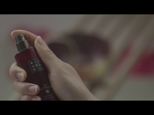 How to use: The Ritual of Ayurveda Body Mist By Rituals 