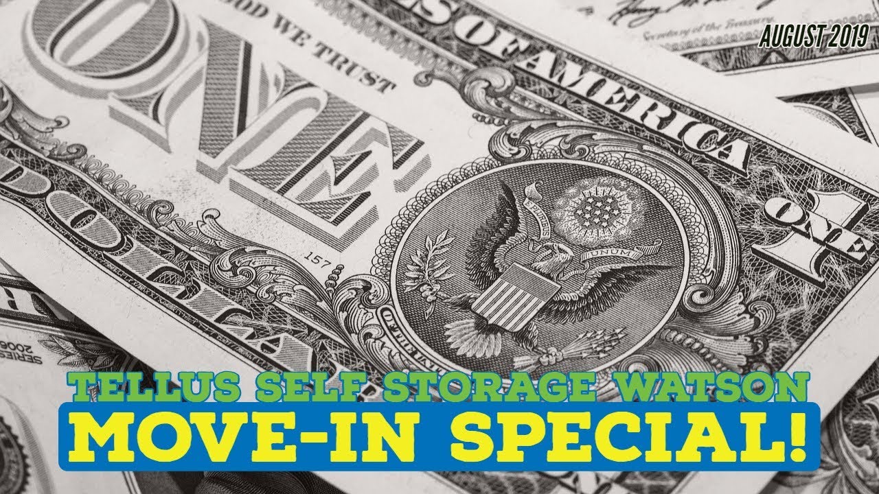 Tellus Self Storage Watson LA YouTube