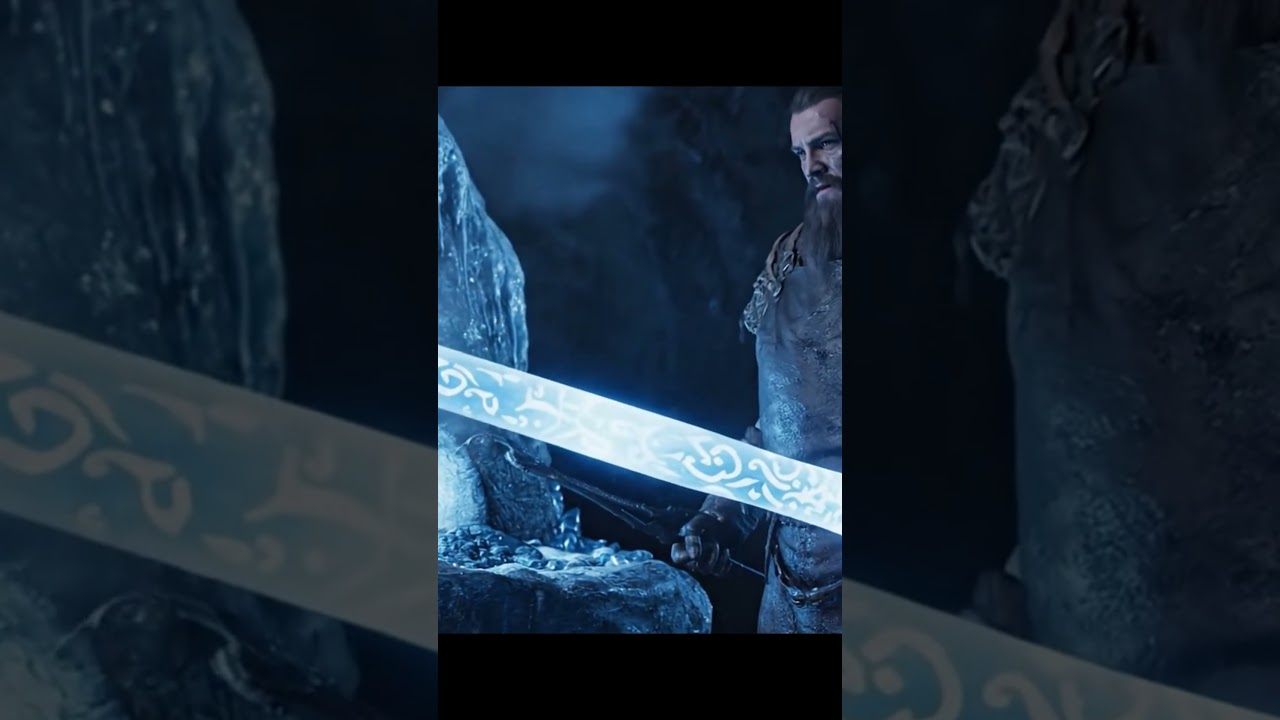 Forging the Ice Sword ❄️