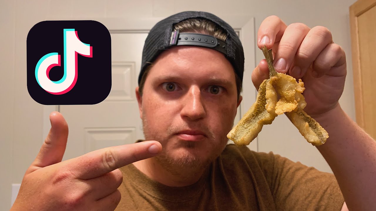 TikTok Fishing Trend Butterfly Bluegill Catch and Cook! YouTube
