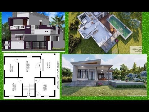 modern-style-house-design-l--shaped/-double-floor-house-plan