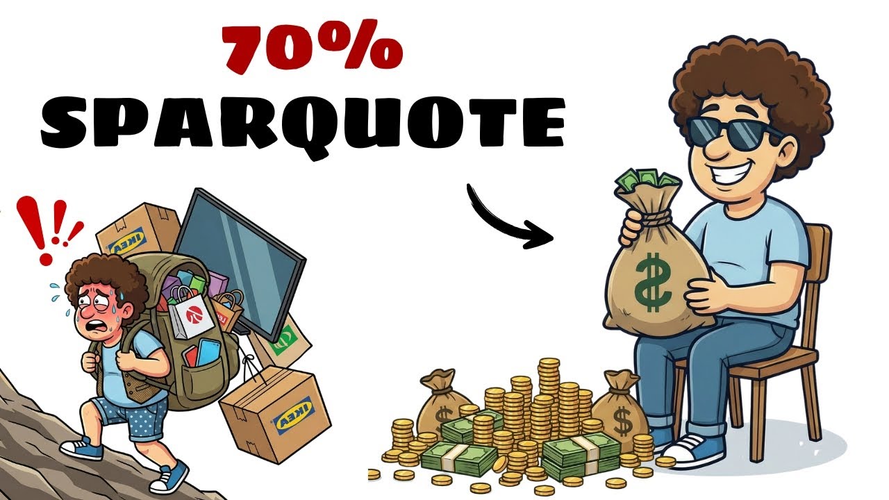 70% VOM NETTO SPAREN: Meine radikale Strategie für Rente mit 40! | Finanzielle Freiheit mit 40