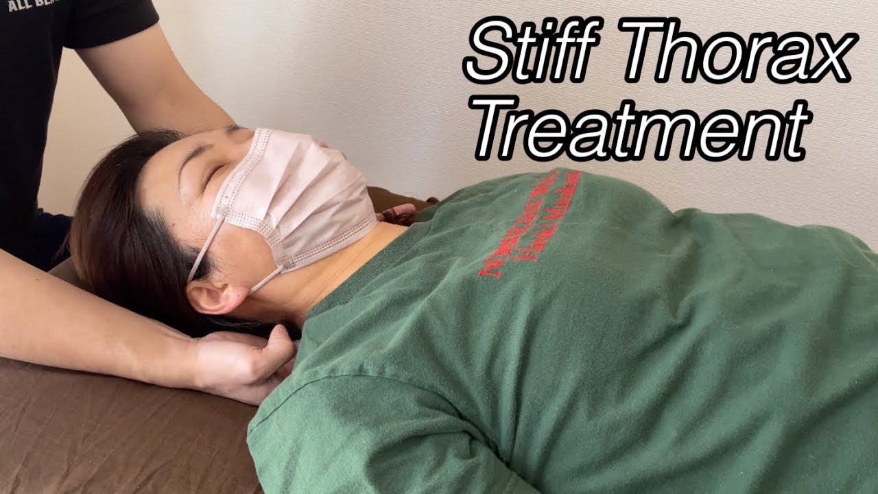 Manual therapy for stiff thoracic spine and rib cage YouTube