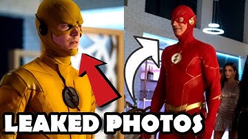 Thawne IS THE FLASH! Barry is REVERSE FLASH! The Flash 8x04 Set Photos Breakdown