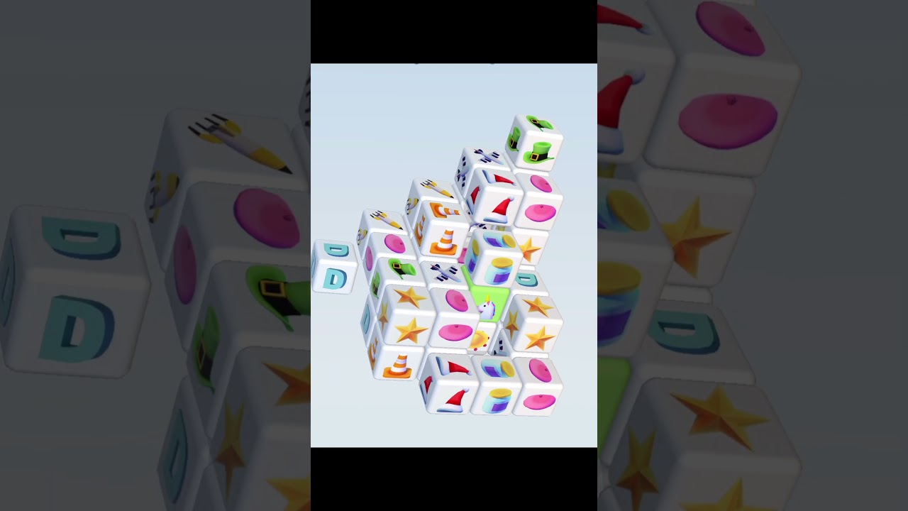 Colorful cubes, pleasant mood.