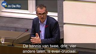 Jo De Ro In Het Debat Over Vreemde Talen In Scholen