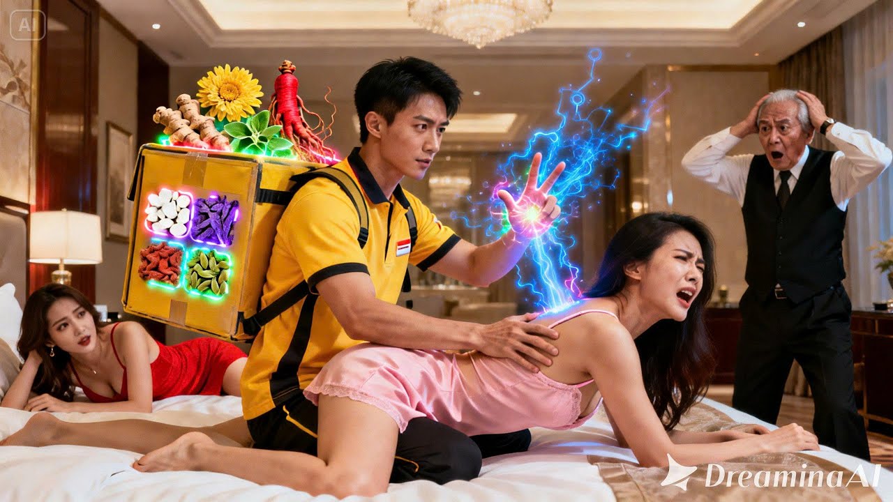 عامل توصيل فقير يمتلك نظاماً طبياً ينقذ فتاة جميلة ويصبح صهراً لعائلة ثرية