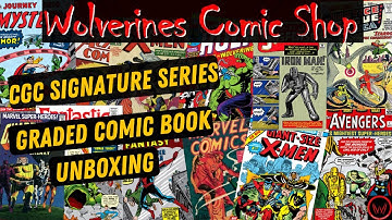 CGC Signature Series Unboxing | Marvel & Dc Comics