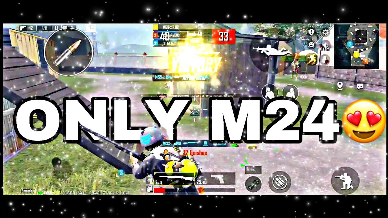 ONLY M24 🎮💥 || BGMI TDM || BATTLE GROUND MOBILE INDIA || ️😍 - YouTube