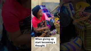 Life is so lonely and giving up has start becoming a thought. #MothertoNations #viral