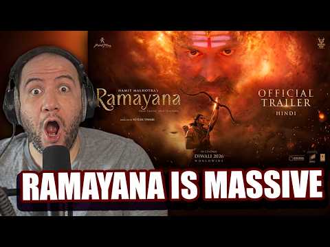 Namit Malhotra’s Ramayana - Hindi Trailer YASH VS Ranbir, Hans Zimmer, A.R.Rahman 🇮🇳 Producer Reacts