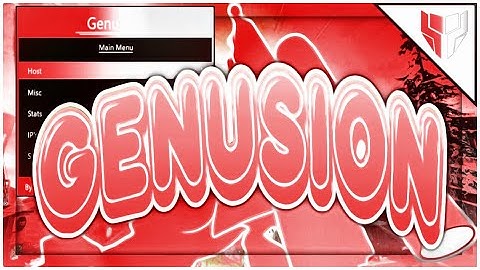 [COD GHOST 1.16] Genusion V1.3 UPDATE RELEASED! Animations, Name Changer, Modded Tracers, & Injector