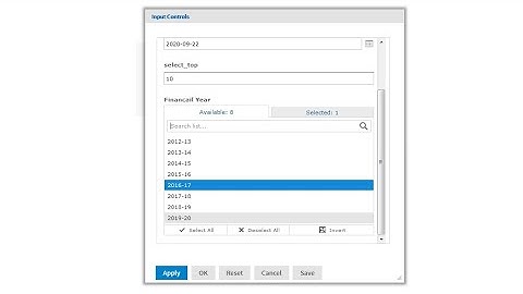 How to Create a Report with Multi Select  Parameters and publish in Jasper Server - Intact Abode