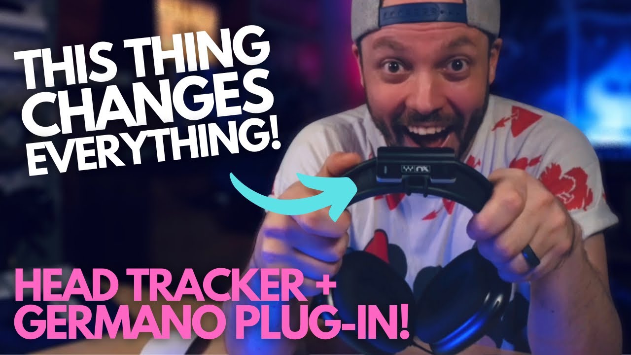 Mixing in headphones with NX HEAD TRACKER and Germano! | SO COOL!!! | Waves  Audio