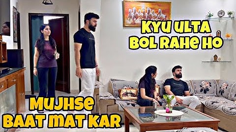 Disrespecting My Wife Prank | Prank On Wife | Darsh Chhikara