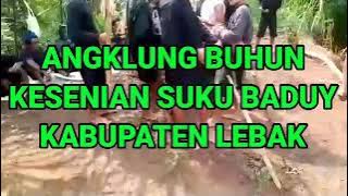 Kesenian angklung suku Baduy