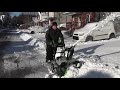 Ego 2 Stage snow blower 2021 - Road snow removal - snt2400