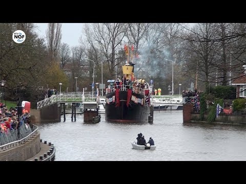 Feestelijke intocht van Sinterklaas in Dokkum