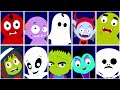 Scary Nursery Rhymes | Ten In The Bed | Rhymes For Kids And Childrens | Songs For Babies