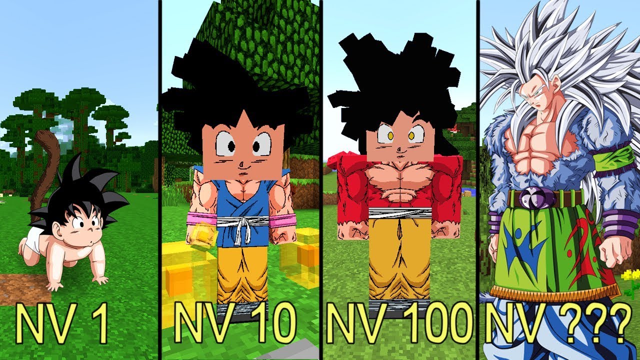 Minecraft: Who's Your Family? FILHO DO GOTEN CONSEGUIU ULTRA INSTINCT  DRAGON BALL SUPER 