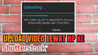 Cara Upload Video dengan AndFTP dari HP Android ke Shutterstock - Tutorial 6