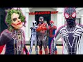 Team spider man vs bad guy team  special live action story 1  venom is not good  fun flife tv