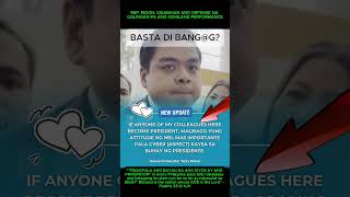 12AM REP. RIDON, SINABIHAN ANG DEFENSE NA GALINGAN PA ANG KANILANG PERFORMANCE