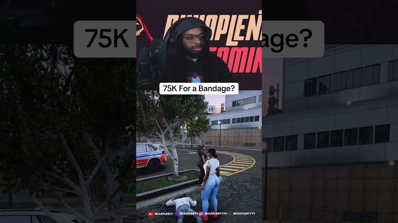 GTAV: Я потерял сознание, когда она сказала 75 тысяч долларов за бинт 😱😱 