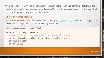 Why multiprocessing Starmap Returns a List Instead of a Dictionary: Understanding and Solutions