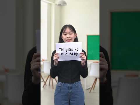 [사이버한국외국어대학교] 베트남어와 인도네시아어로 뭐예요? - 시험 관련 표현