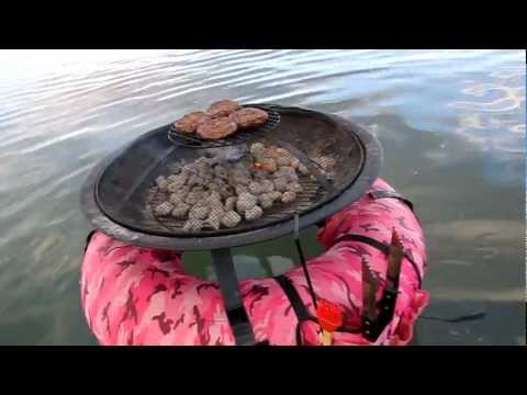 FLoating Fire Pit and BBQ