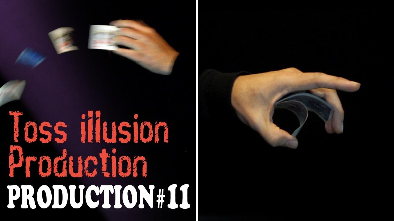 Magic tricks revealed Card Production Series 11 Toss Illusion