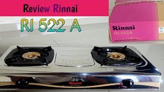 Unboxing dan Review Kompor Rinnai RI 522 A - YouTube
