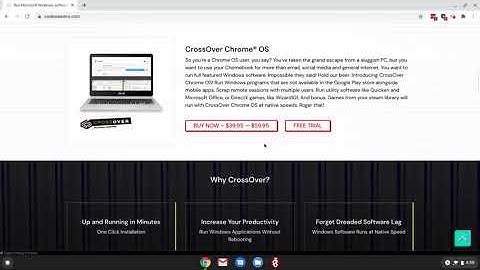 How to Install CrossOver on Chrome OS