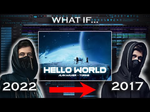 What If Alan Walker Made Hello World In 2017 Zanov Remix 