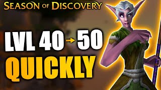Phase 3 Leveling Guide 40-50 in Season of Discovery Classic WoW