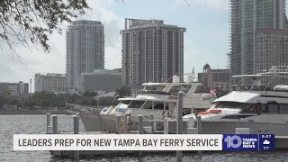 Leaders from St. Pete and Tampa prepare ahead of vote for Tampa Bay ferry service