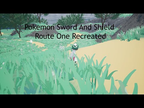 Pokemon Sword and Shield Route One Open World Recreated