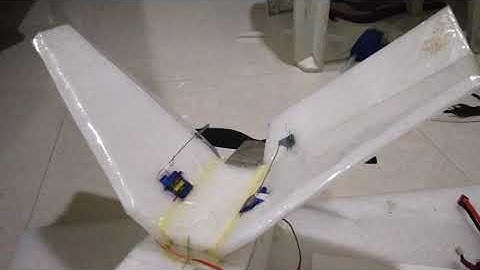 mini valon gt- v tail rc plane