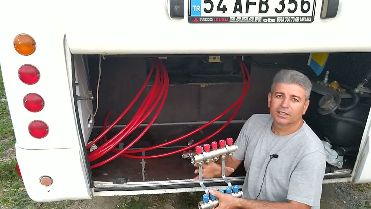 KARAVAN YAPIMI 24. BÖLÜM / SU VE KALORİFER TESİSATININ MONTAJI