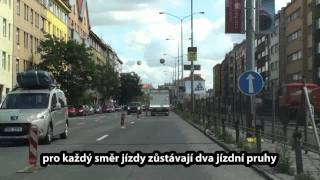 Oprava Nuselského Mostu - Směr Dálnice D1