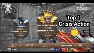 RANKED MATCH ON 2200+ STARS - CRISIS ACTION