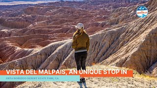 Vista del Malpais, a Unique Stop in Anza Borrego - California