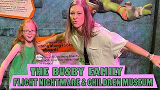 OutDaughtered | The Busby Family's Flight Experience Facing ANNOYING Stranger!!! Museum EXPLORE!!!