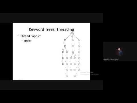 Keyword Trees - Properties and Example | Searching/Threading Patterns using Keyword Trees - Part#3