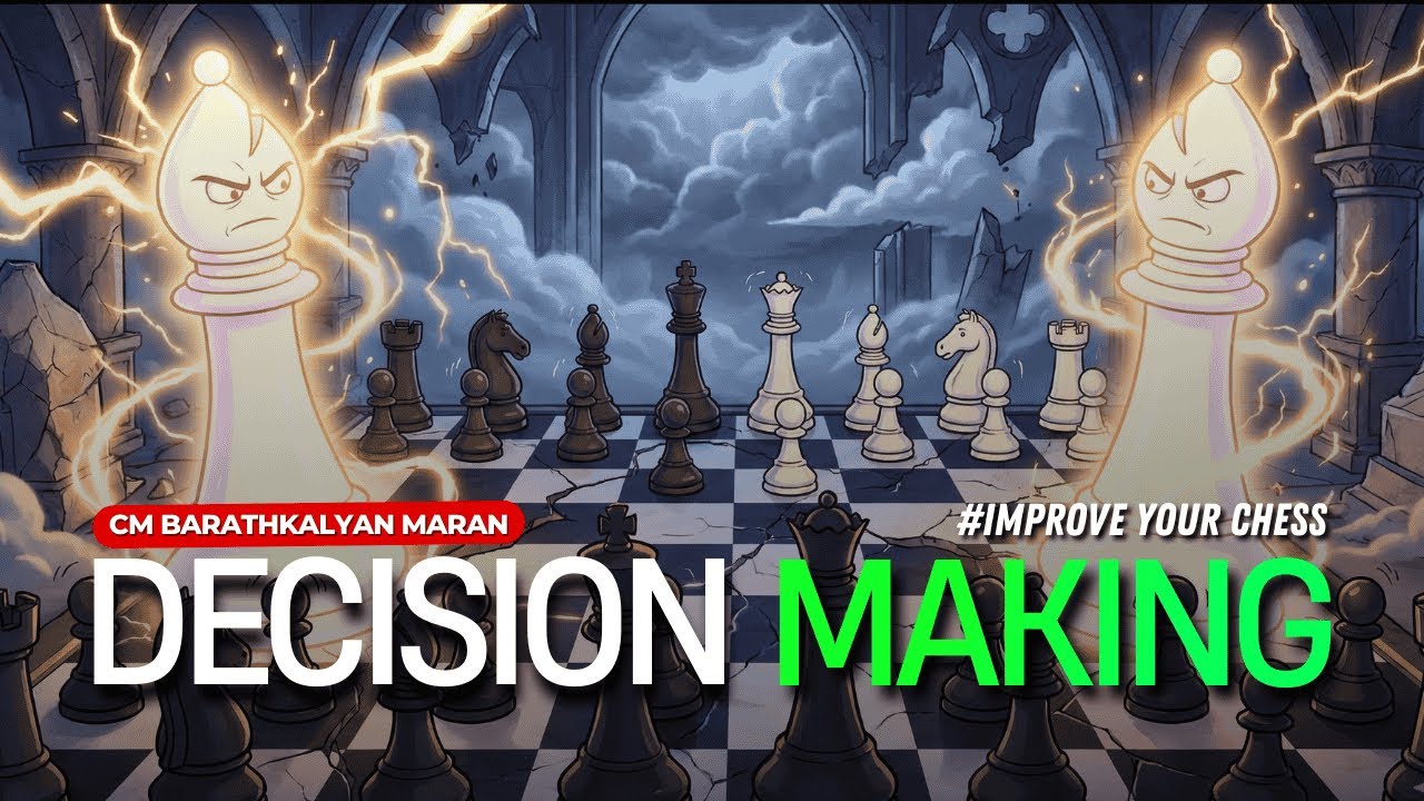 One Decision Gives a Winning Advantage! | Improve Your Chess | CM Barath Kalyan Maran