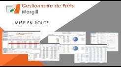 Gestionnaire de Prêts Margil - Mise En Route