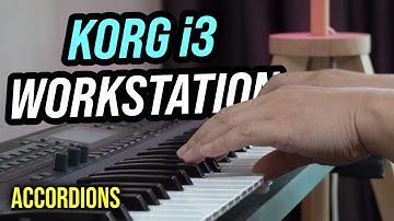 KORG i3 Accordion Sound Sets Demo - No Talking